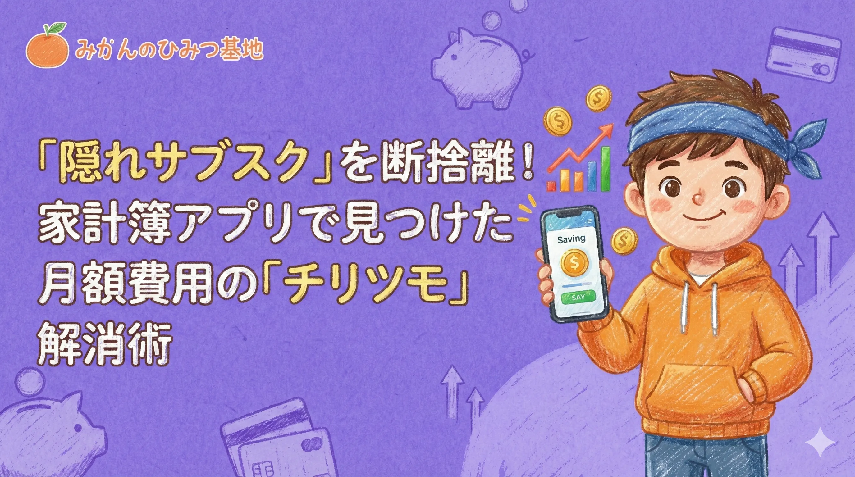 「隠れサブスク」を断捨離！家計簿アプリで見つけた月額費用の「チリツモ」解消術